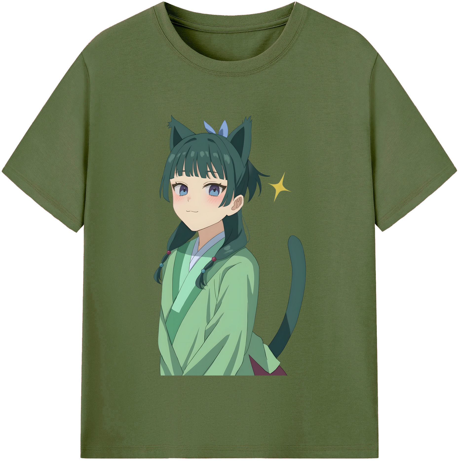 （画像用） 薬屋のひとりごと The Apothecary Diaries 綿100％半袖Tシャツ（フロントプリント）